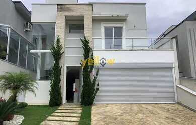 Imagem: A casa em condomínio possui 4 Dormitórios, 5 Banheiros, 4