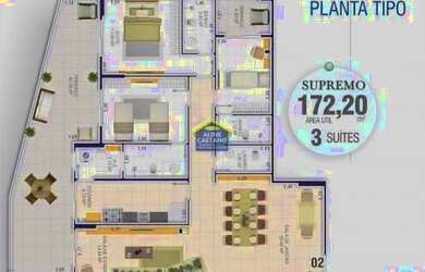 Imagem 16: Apart 3 dorms,172m?, Aviacao, Frente Mar, JGA857