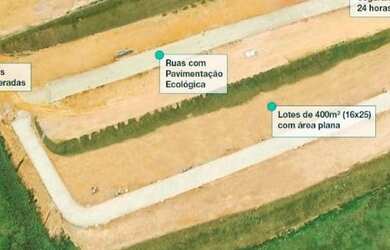 Imagem 9: Lote para venda em condomínio fechado possui 400 metros quadrados 16X25