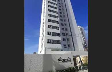 Imagem: O apartamento possui 1 Dormitório, 1 Banheiro, 1 Vaga na garagem