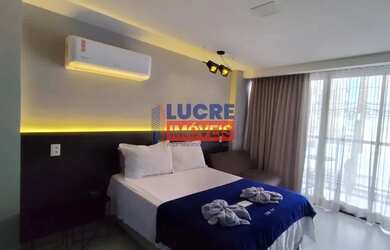 Imagem: O studio possui 1 Dormitório, 1 Banheiro, 28m² de Área, Imóvel