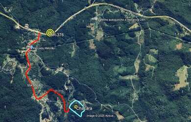 Imagem: A chácara possui 40.000m² de Área e está localizado em