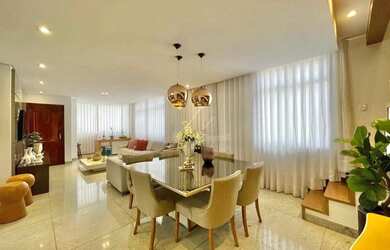 Imagem: O apartamento na cobertura possui 4 Dormitórios, 3 Banheiros