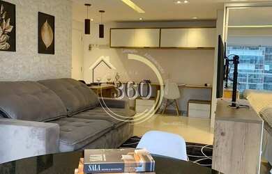 Imagem: O apartamento possui 1 Dormitório, 1 Banheiro, 1 Vaga na garagem