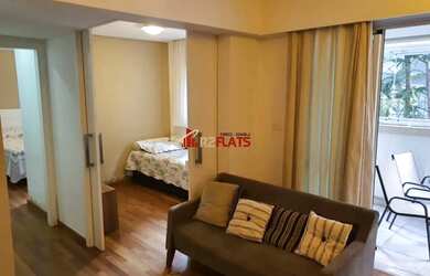 Imagem: O studio possui 2 Dormitórios, 2 Banheiros, 1 Vaga na garagem