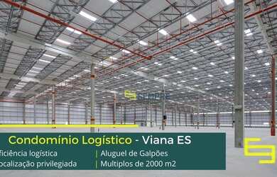 Imagem: O depósito possui 21.986m² de Área e está localizado em