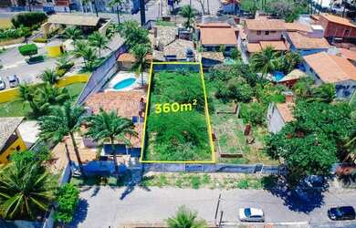 Imagem: O terreno possui 360m² de Área e está localizado em Ponta