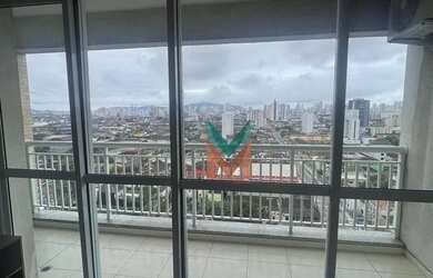 Imagem: O apartamento possui 1 Dormitório, 1 Banheiro, 1 Vaga na garagem