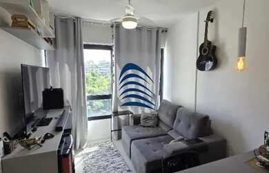 Imagem: O apartamento possui 1 Dormitório, 1 Banheiro, 1 Vaga na garagem