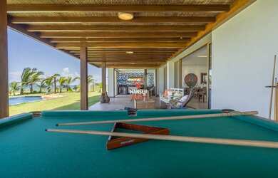 Imagem 13: Casa de luxo frente a praia e fundo lagoa em Praia dos Lagos - Interlagos- Bahia