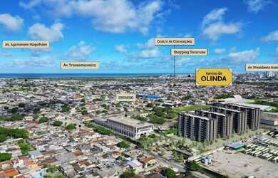 Imagem: O apartamento possui 2 Dormitórios e 2 Banheiros e está localizado