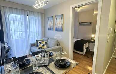 Imagem: O apartamento possui 2 Dormitórios, 1 Banheiro, 34m² de Área