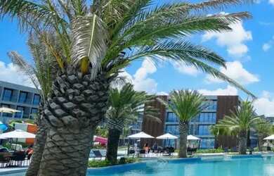 Imagem 5: COTA PORTO 2 LIFE. Piscina, Churrasqueira, Imóvel mobiliadoeAr-condicionado