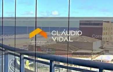 Imagem: O apartamento possui 1 Dormitório, 1 Banheiro, 1 Vaga na garagem