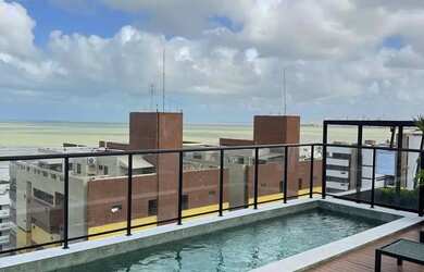 Imagem: O studio possui 1 Dormitório, 1 Banheiro, 1 Vaga na garagem