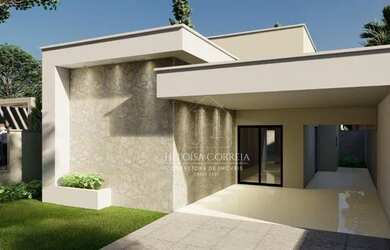 Imagem: A casa em condomínio possui 3 Dormitórios, 3 Banheiros, 2