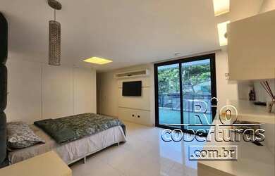 Imagem 15: Cobertura à venda na Praia da Barra da Tijuca. Frontal praia e mar