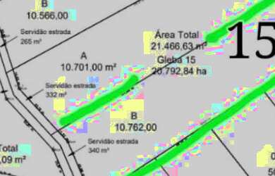 Imagem: A fazenda possui 10.000m² de Área e está localizado em Azurita
