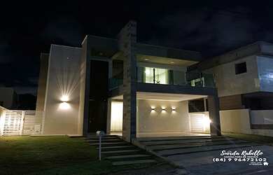 Imagem: A casa em condomínio possui 3 Dormitórios, 4 Banheiros, 2