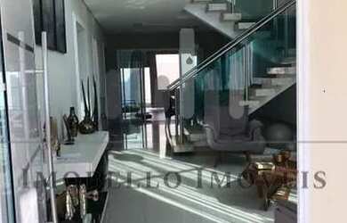 Imagem: A casa em condomínio possui 3 Dormitórios, 5 Banheiros, 4