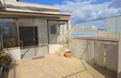 Imagem: O apartamento na cobertura possui 2 Dormitórios, 3 Banheiros