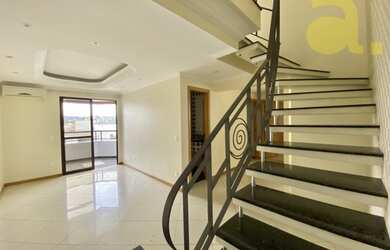 Imagem: O apartamento na cobertura possui 3 Dormitórios, 3 Banheiros