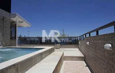 Imagem: O apartamento na cobertura possui 5 Dormitórios, 5 Banheiros