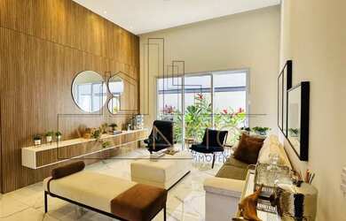 Imagem: A casa em condomínio possui 3 Dormitórios, 5 Banheiros, 4