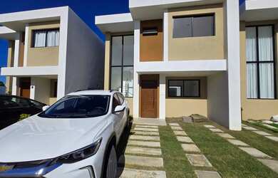 Imagem: A casa em condomínio possui 3 Dormitórios, 4 Banheiros, 2