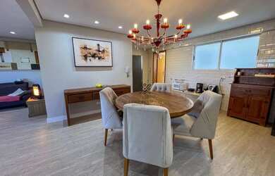 Imagem: O apartamento possui 4 Dormitórios, 5 Banheiros, 138m² de