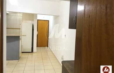 Imagem: O apartamento possui 1 Dormitório, 1 Banheiro, 1 Vaga na garagem