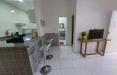 Imagem: A casa possui 1 Dormitório, 1 Banheiro, 1 Vaga na garagem e