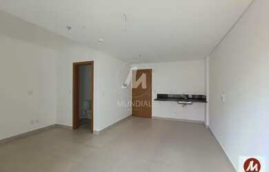 Imagem: O apartamento possui 1 Dormitório, 1 Banheiro, 1 Vaga na garagem