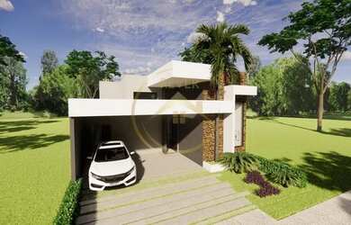 Imagem 4: Casa à venda em Paulínia no condomínio Club Portinari. A casa possui...