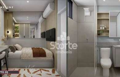Imagem 9: Apartamento com 2 suítes e lavabo à venda, 57,42m² e 60,63m² sendo...