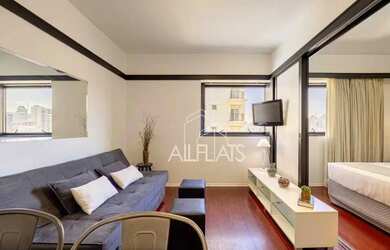 Imagem 1: Flat com 1 dormitório à venda, 30 m² por R$ 480.000,00 - Jardins - São Paulo/SP