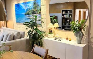 Imagem: O apartamento possui 3 Dormitórios, 2 Banheiros, 2 Vagas na