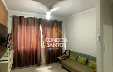 Imagem: O apartamento possui 1 Dormitório, 1 Banheiro, 1 Vaga na garagem