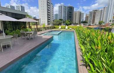 Imagem: O apartamento possui 3 Dormitórios, 4 Banheiros, 3 Vagas na