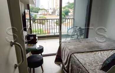 Imagem: O studio possui 1 Dormitório, 1 Banheiro, 25m² de Área, Imóvel