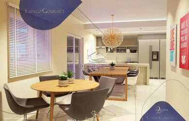 Imagem: O apartamento possui 2 Dormitórios, 1 Banheiro e 63m² de Área