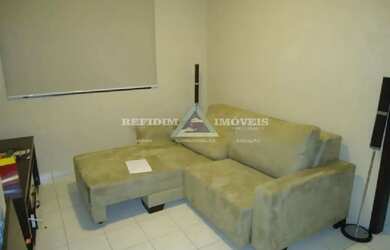 Imagem: O apartamento possui 1 Dormitório, 1 Banheiro, 1 Vaga na garagem