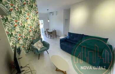 Imagem: O apartamento possui 1 Dormitório, 1 Banheiro, 2 Vagas na garagem