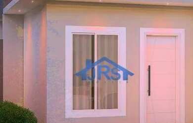 Imagem: A casa possui 3 Dormitórios, 1 Banheiro, 2 Vagas na garagem