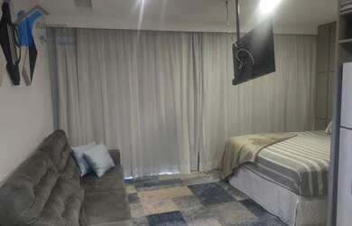 Imagem: O studio possui 1 Dormitório, 1 Banheiro, 1 Vaga na garagem