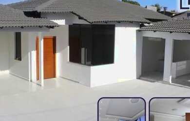 Imagem: A casa em condomínio possui 3 Dormitórios, 2 Banheiros, 3