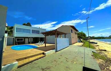 Imagem 1: Casa pé na areia. Piscina, Churrasqueira, Ar-condicionadoe650m² de Área