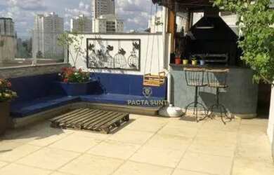 Imagem: O apartamento na cobertura possui 2 Dormitórios, 3 Banheiros