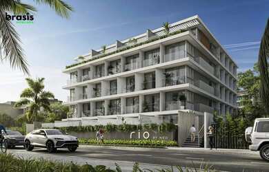 Imagem: O studio possui 1 Dormitório, 1 Banheiro, 27m² de Área e