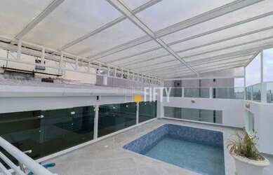 Imagem: O apartamento na cobertura possui 3 Dormitórios, 2 Banheiros